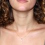 Voir la diapositive 4 : L'ATELIER D'AZUR Collier - Pendentif Or Jaune Zirconium Ovale - Femme