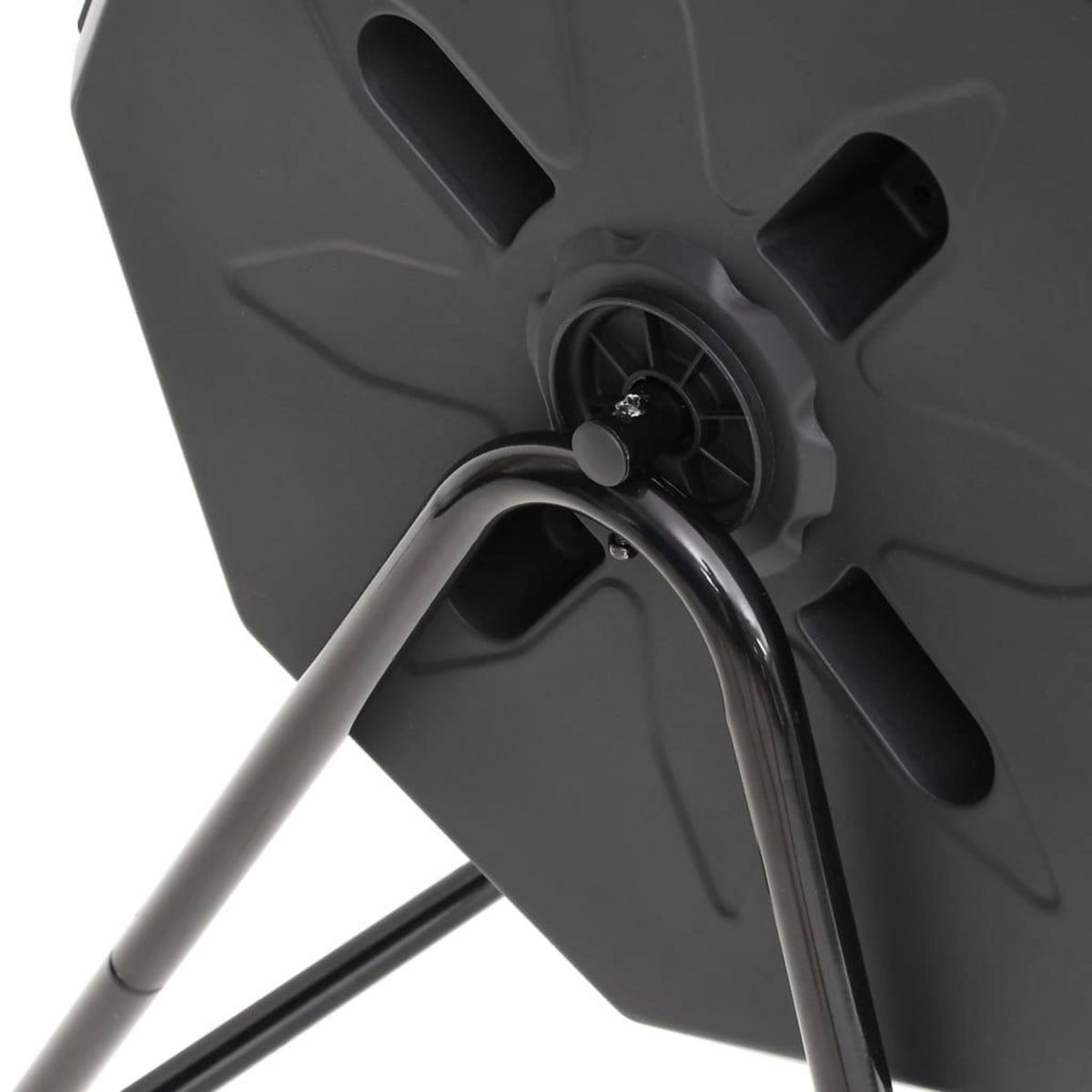 VIDAXL Bac a compost de jardin Noir 73x64x95 cm 160 L