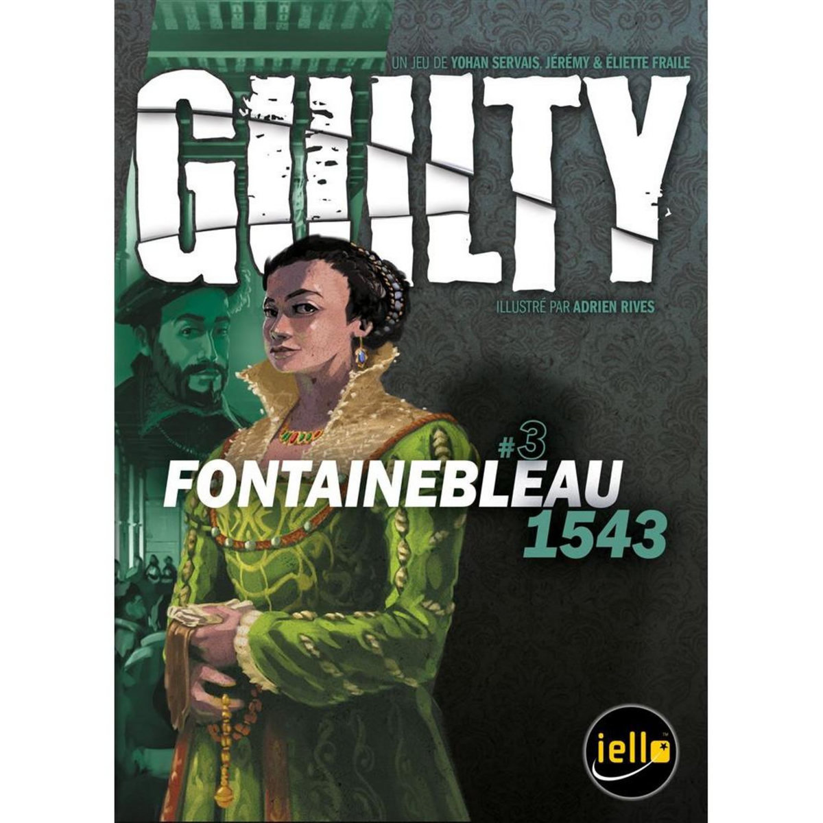 Iello Jeu d enquête Iello Guilty Fontainebleau 1543