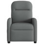 Voir la diapositive 3 : VIDAXL Fauteuil de massage inclinable Gris fonce Tissu