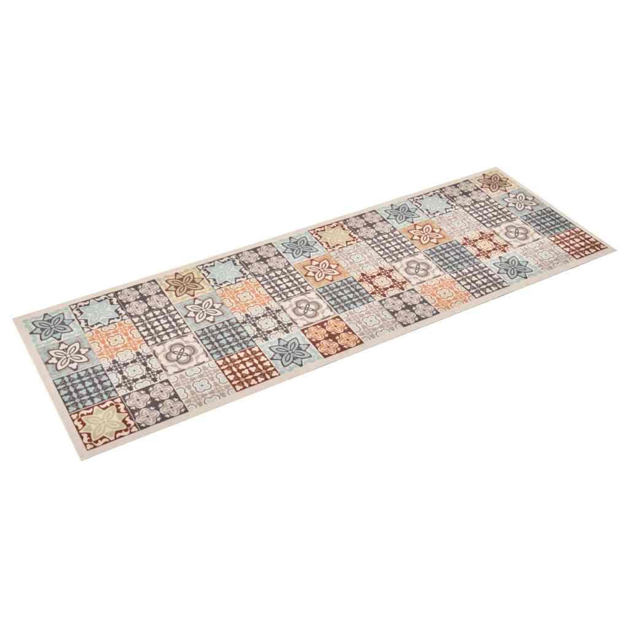 Voir la diapositive 2 : VIDAXL Tapis de cuisine lavable Couleur mosaïque 60x180 cm