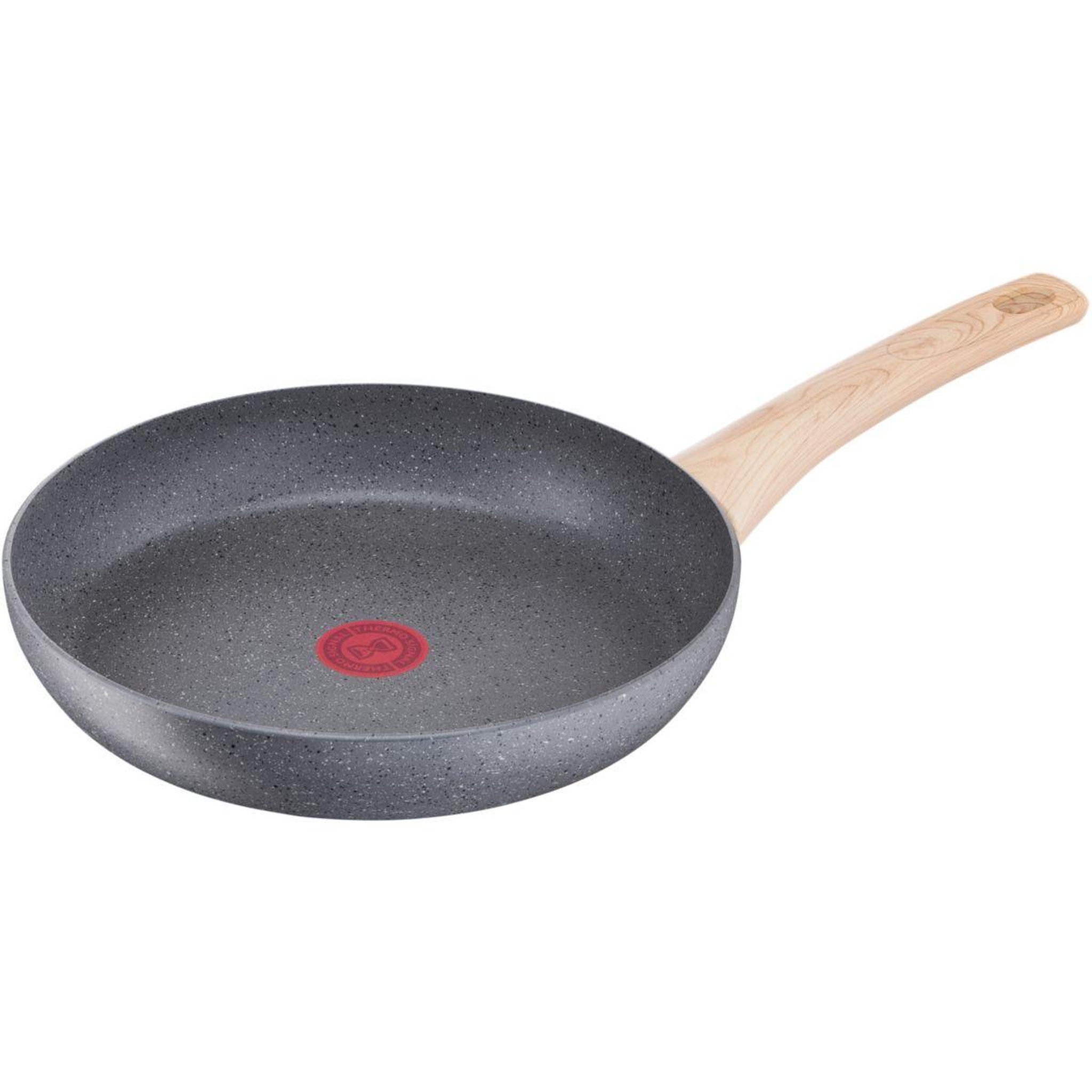 Voir la diapositive 1 : TEFAL Poêle Natural Force 24 cm gris moucheté