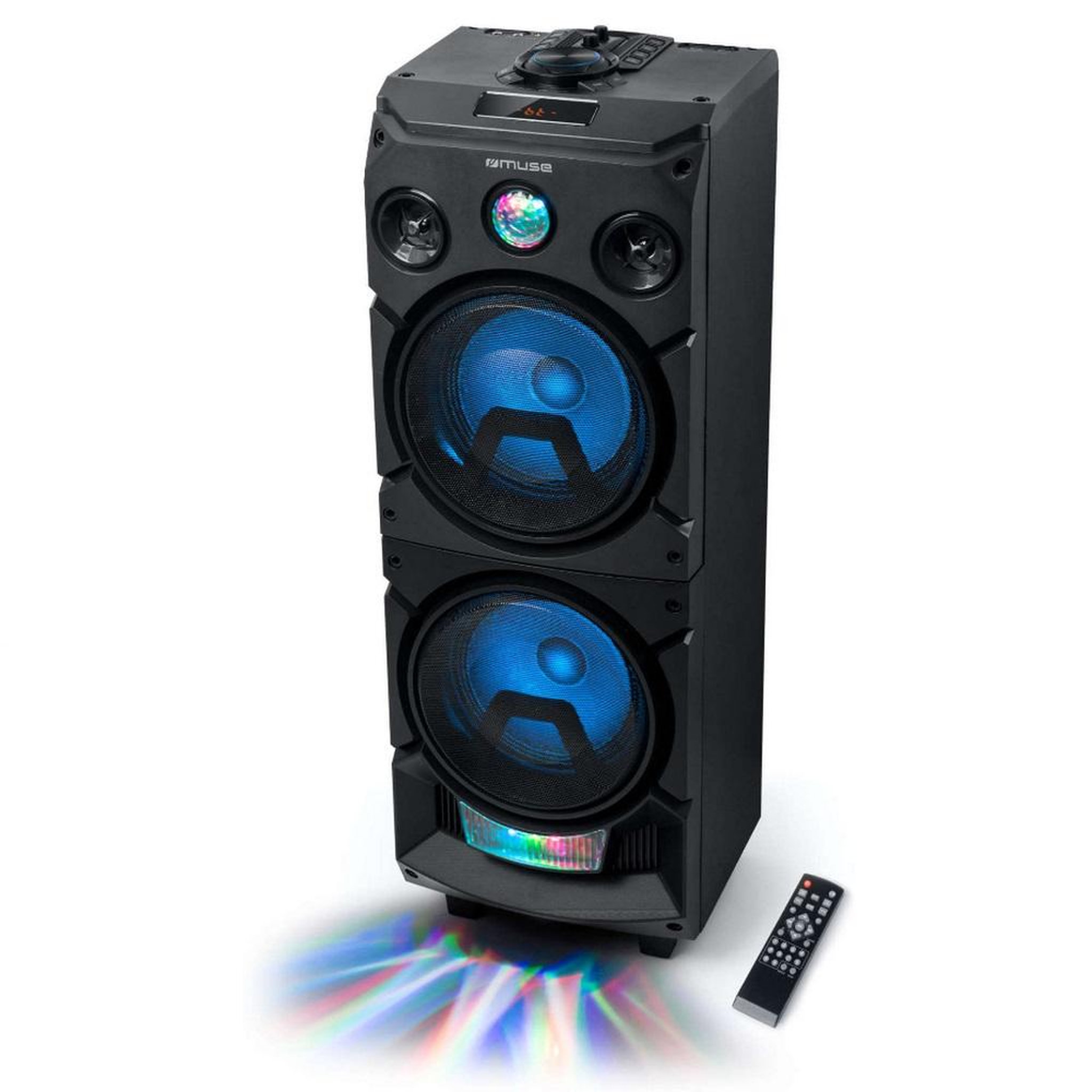 Voir la diapositive 6 : Muse Mini-chaîne 400w noir avec bluetooth - m1935dj