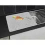 Wenko Plaque de cuisine multi-usages en verre avec effet granite - 56 x 50 cm