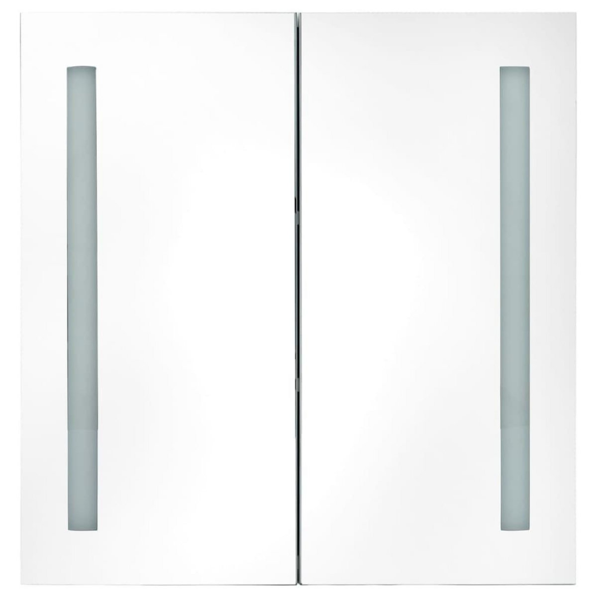 VIDAXL Armoire de salle de bain a miroir LED 60x14x62 cm