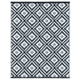 Voir la diapositive 1 : ID MARKET Tapis extérieur BAHAMAS noir 270 x 370 CM