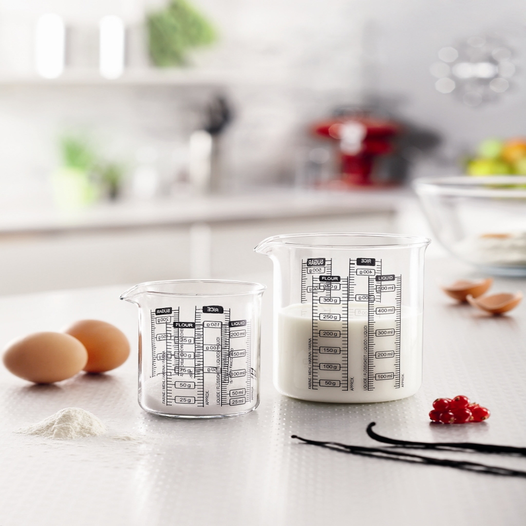 Voir la diapositive 3 : PYREX Doseur en verre 0,75 L KITCHEN LAB