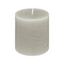 Voir la diapositive 1 : COMPTOIR DE LA BOUGIE Bougie Ronde  Rustic  7cm Gris