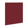 Voir la diapositive 3 : VIDAXL Store plisse rouge bordeaux 115x150 cm largeur du tissu 114,4cm