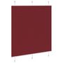 Voir la diapositive 3 : VIDAXL Store plisse rouge bordeaux 115x150 cm largeur du tissu 114,4cm