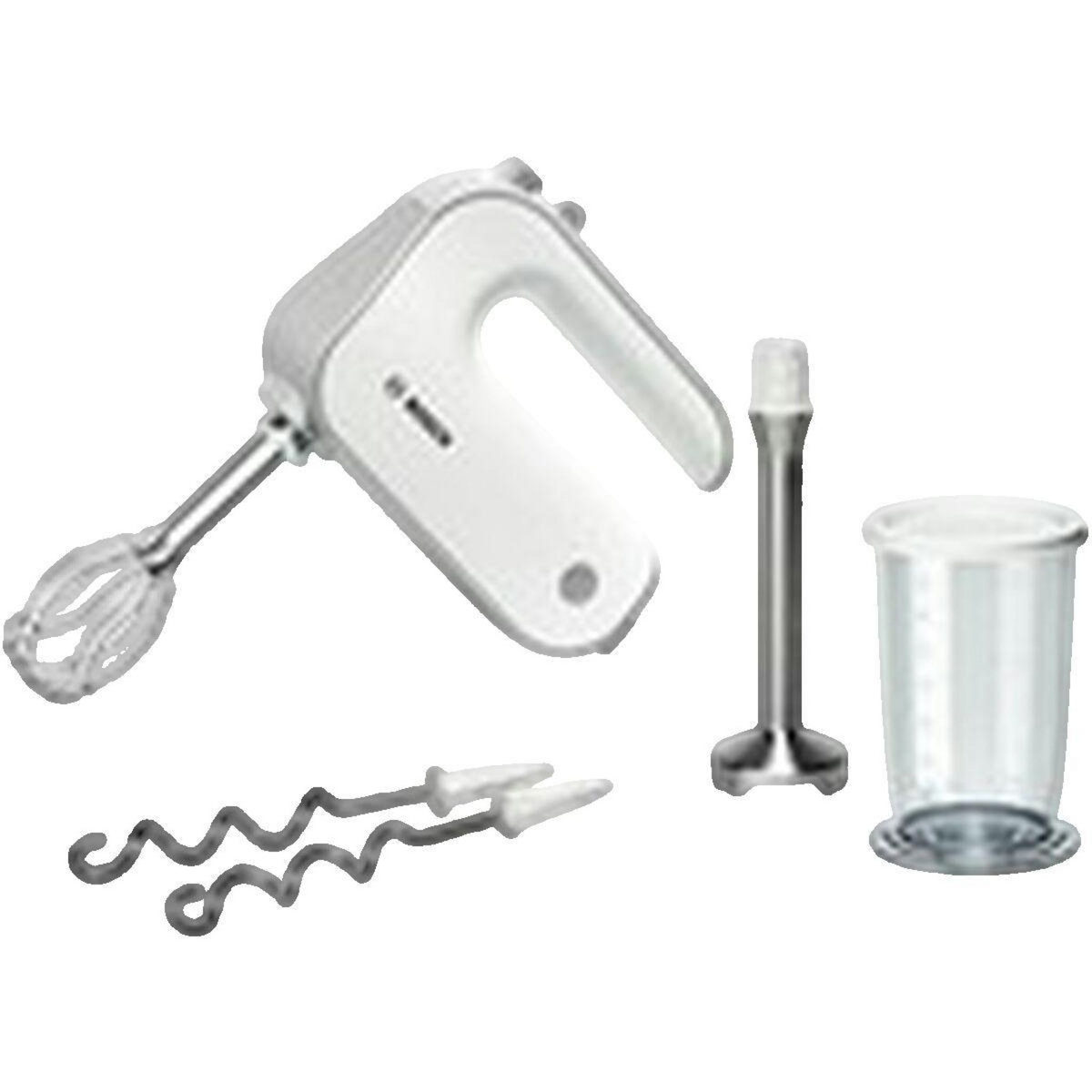 BOSCH Batteur Bosch MFQ4070 blanc et argenté