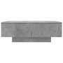 Voir la diapositive 4 : VIDAXL Table basse Gris beton 90x60x31 cm Agglomere