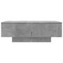 Voir la diapositive 4 : VIDAXL Table basse Gris beton 90x60x31 cm Agglomere