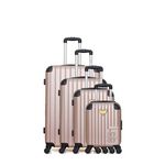 LES P'TITES BOMBES LPB LPB LUGGAGE - Set de 4 Valises MARIANNE-M 75 cm 4 Roues. Coloris disponibles : Gris, Bleu, Noir, Rose, Beige