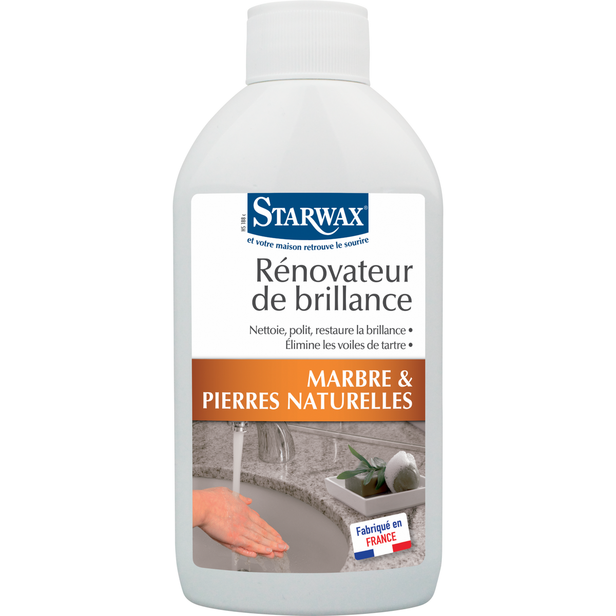 Starwax Rénovateur marbre STARWAX, incolore liquide, 250 ml
