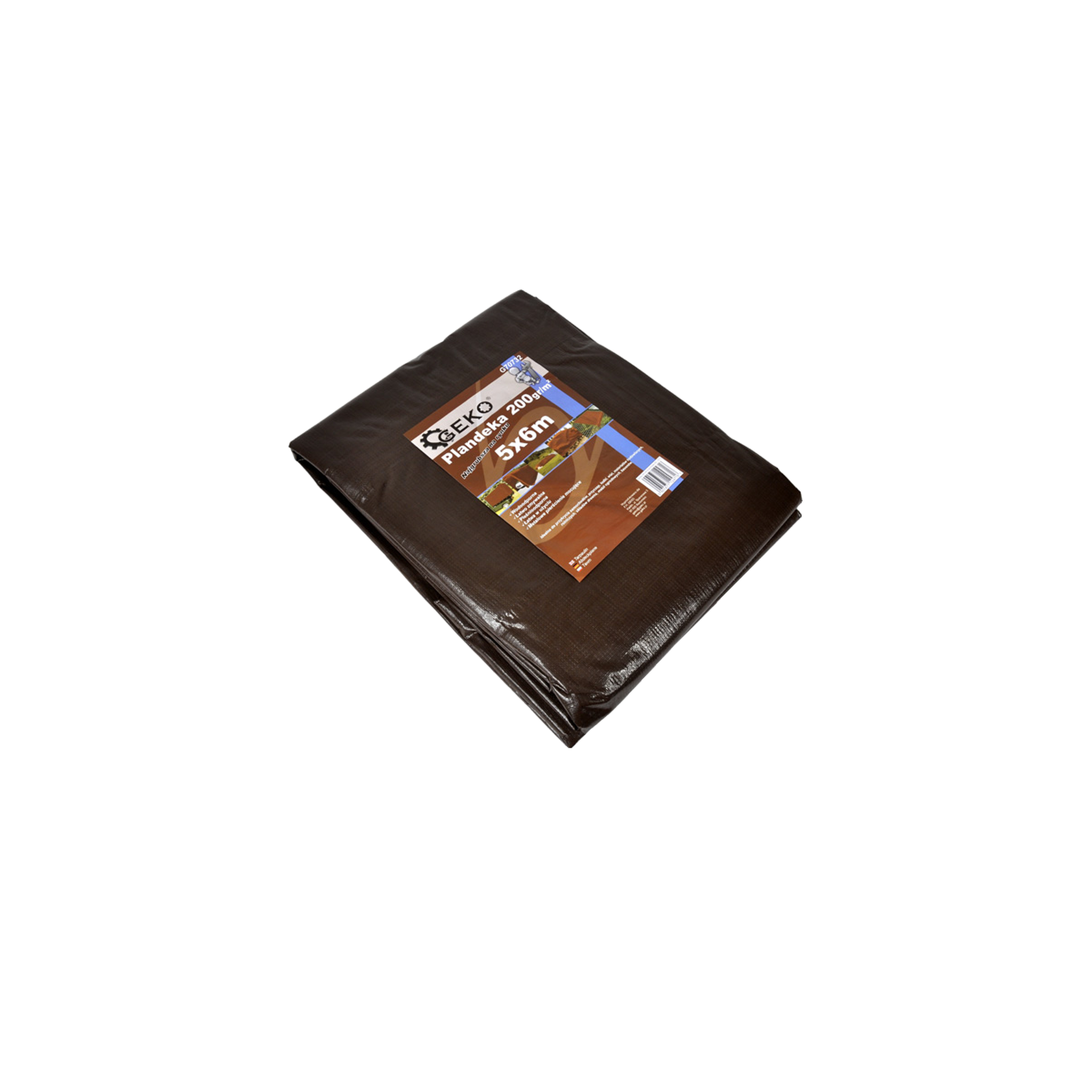 Voir la diapositive 2 : Geko Bâche Geko extra thick 3x4m couleur marron
