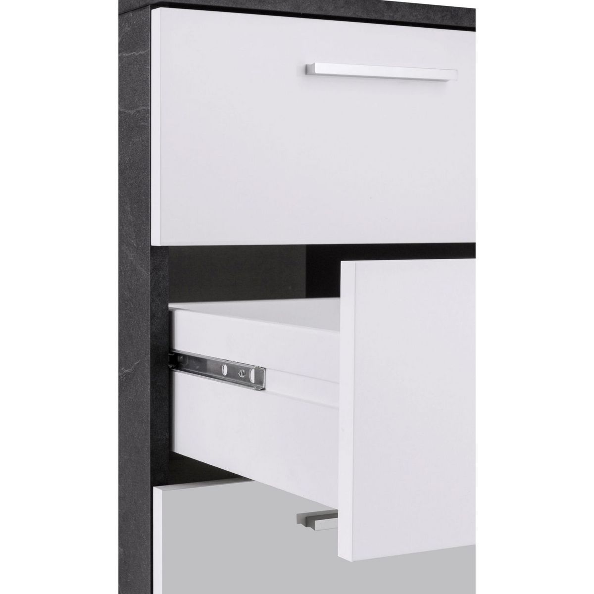 Bureau droit 3 tiroirs L160 cm VASTO
