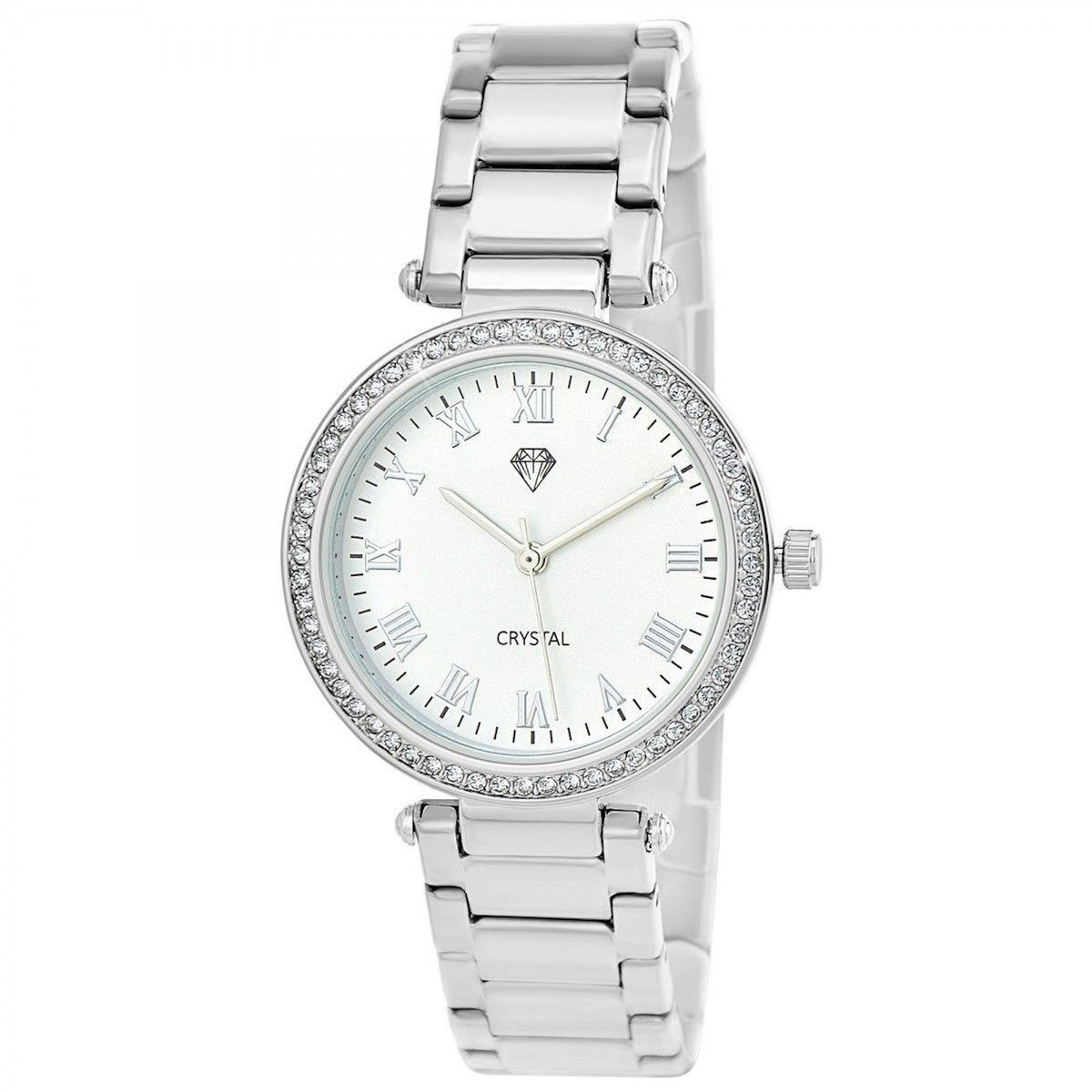 SC CRYSTAL Montre Naëlle élégante ornée de Cristaux scintillants par SC Crystal