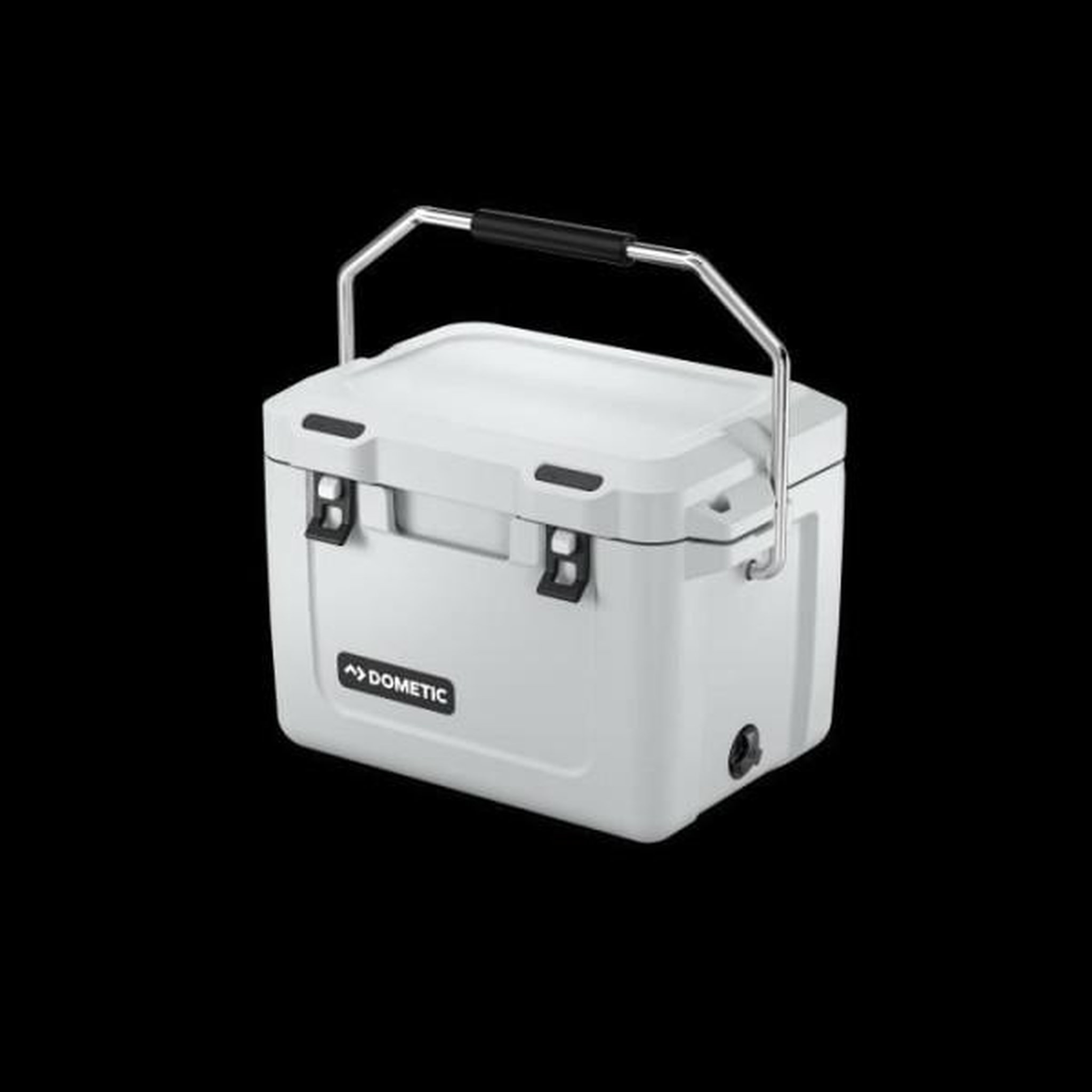 Voir la diapositive 2 : DOMETIC Glaciere isotherme - dometic - patrol 20 - 19l - poignée de transport inox - conserve la glace plusieurs jours - blanc