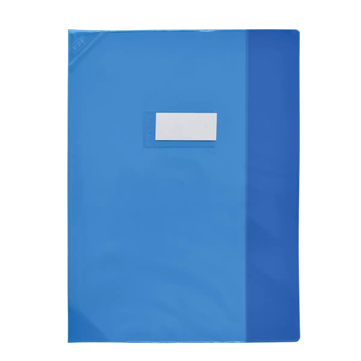 ELBA  Protège cahiers 24x32cm Strong line bleu translucide