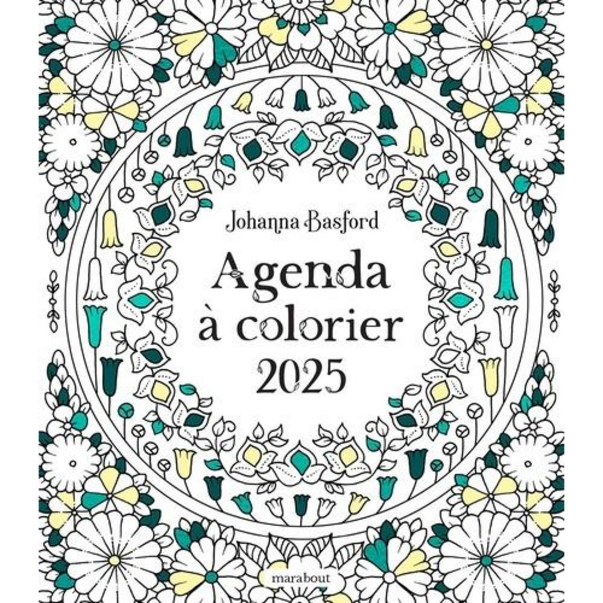 AGENDA A COLORIER. EDITION 2025, Basford Johanna