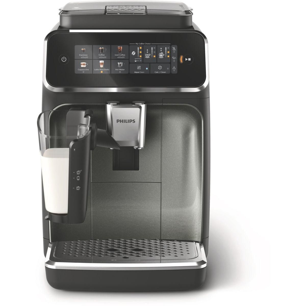 Philips Expresso Broyeur LatteGo Silent Brew EP3349/70