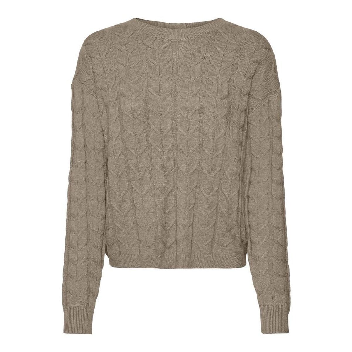 Vero Moda Pull Taupe Femme Vero Moda Tilda