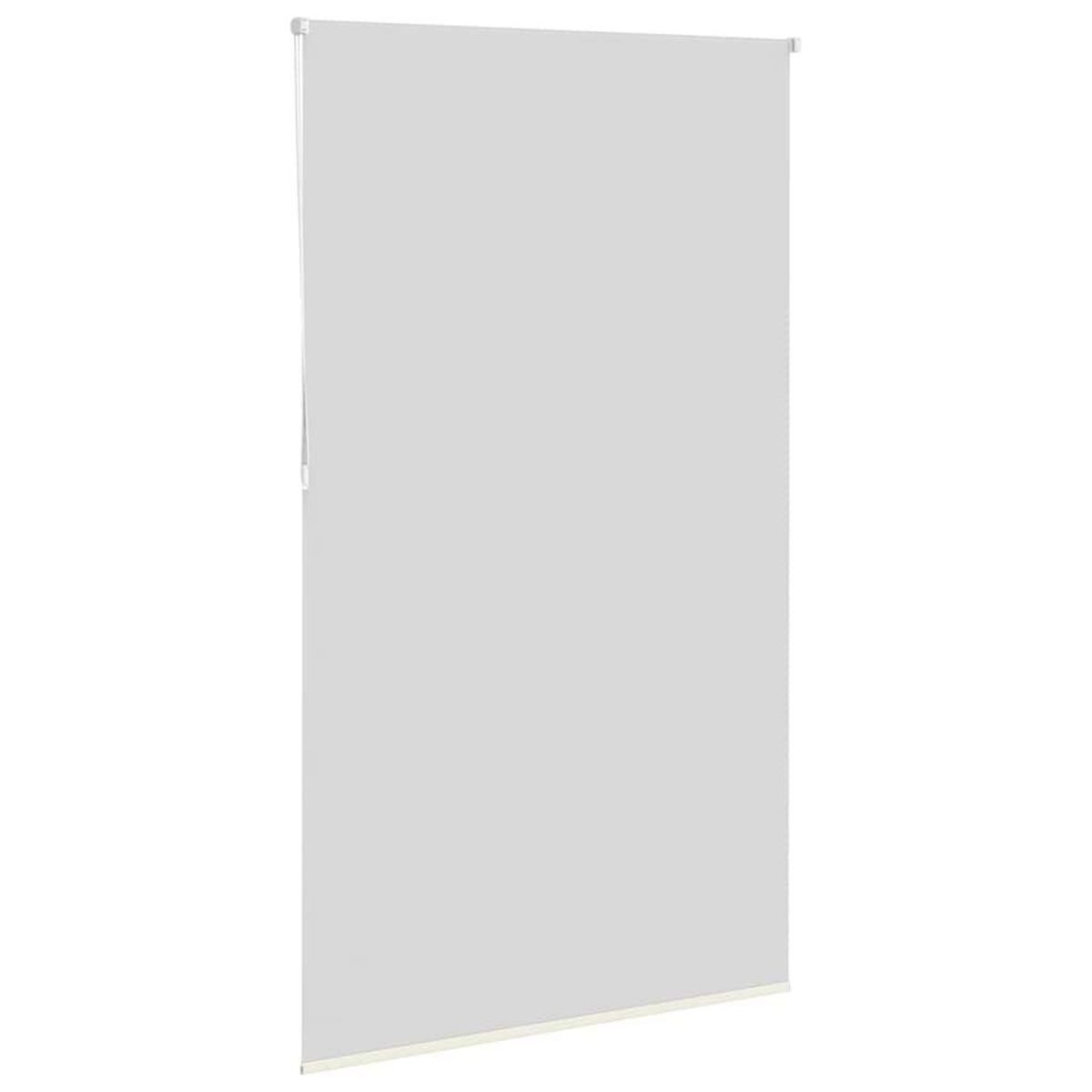 VIDAXL Store enrouleur occultant blanc casse 125x230 cm largeur tissu