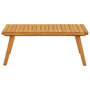 Voir la diapositive 2 : VIDAXL Table basse de jardin 90x55x35 cm Bois solide d'acacia