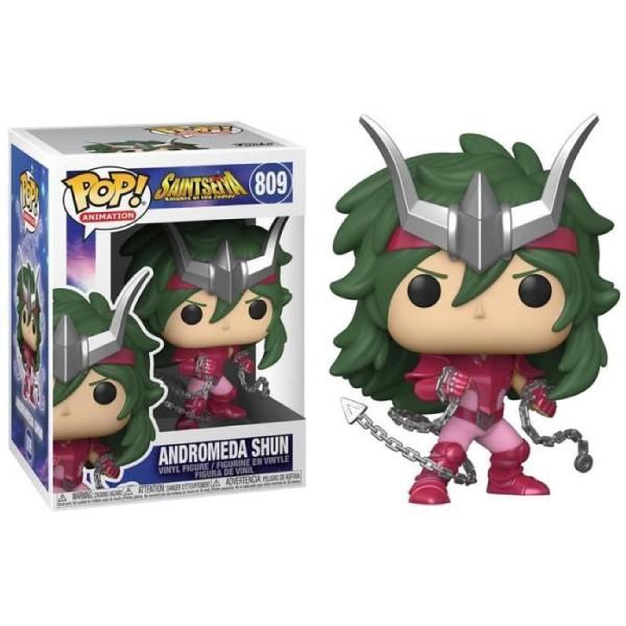 Funko Figurine funko pop! - saint seiya - andromeda shun - armure d'andromede - 10 cm - mixte