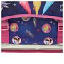 Voir la diapositive 6 : AUCHAN Cartable 38 cm avec pompon polyester violet PRINCESSES DISNEY