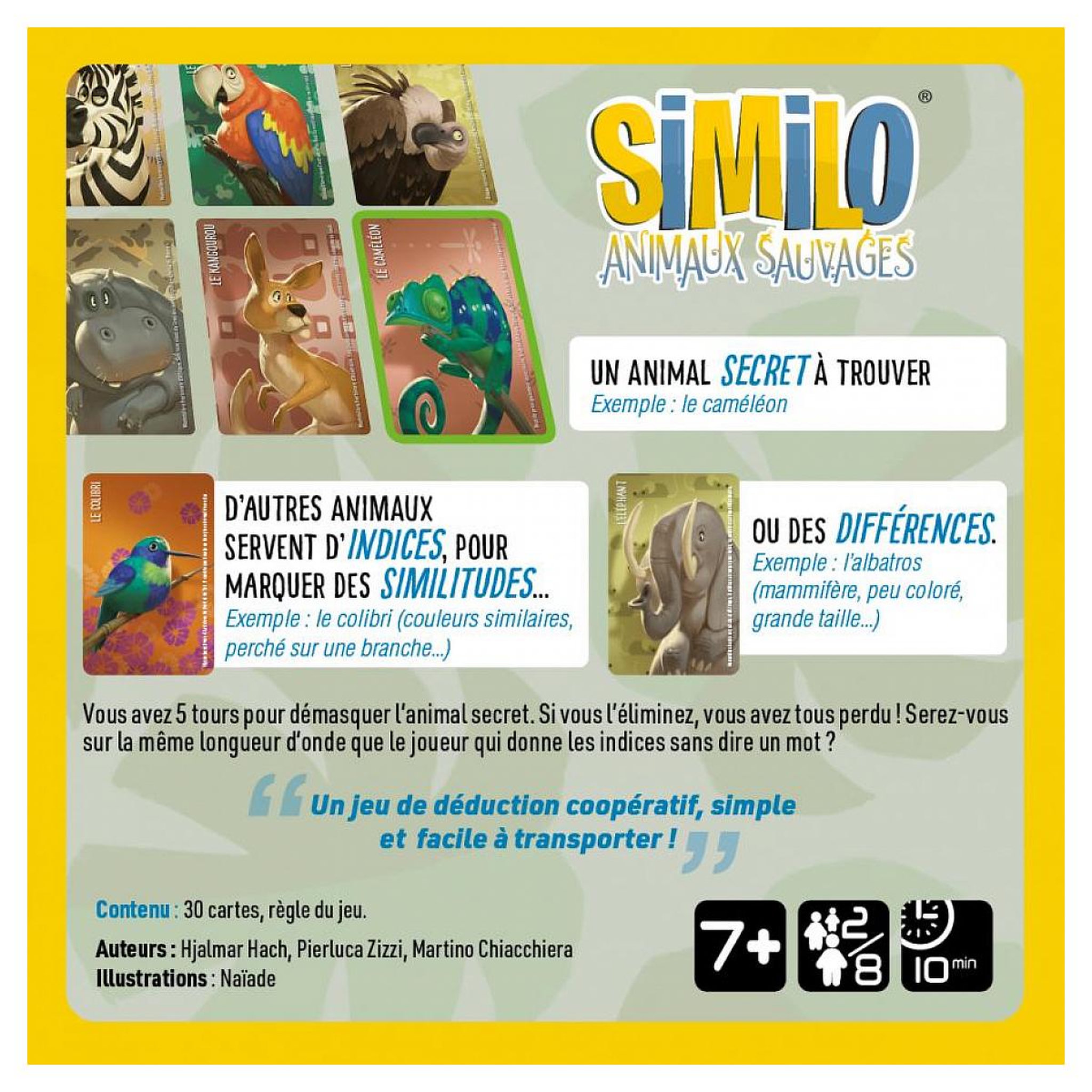 Voir la diapositive 2 : Gigamic Similo : animaux sauvages