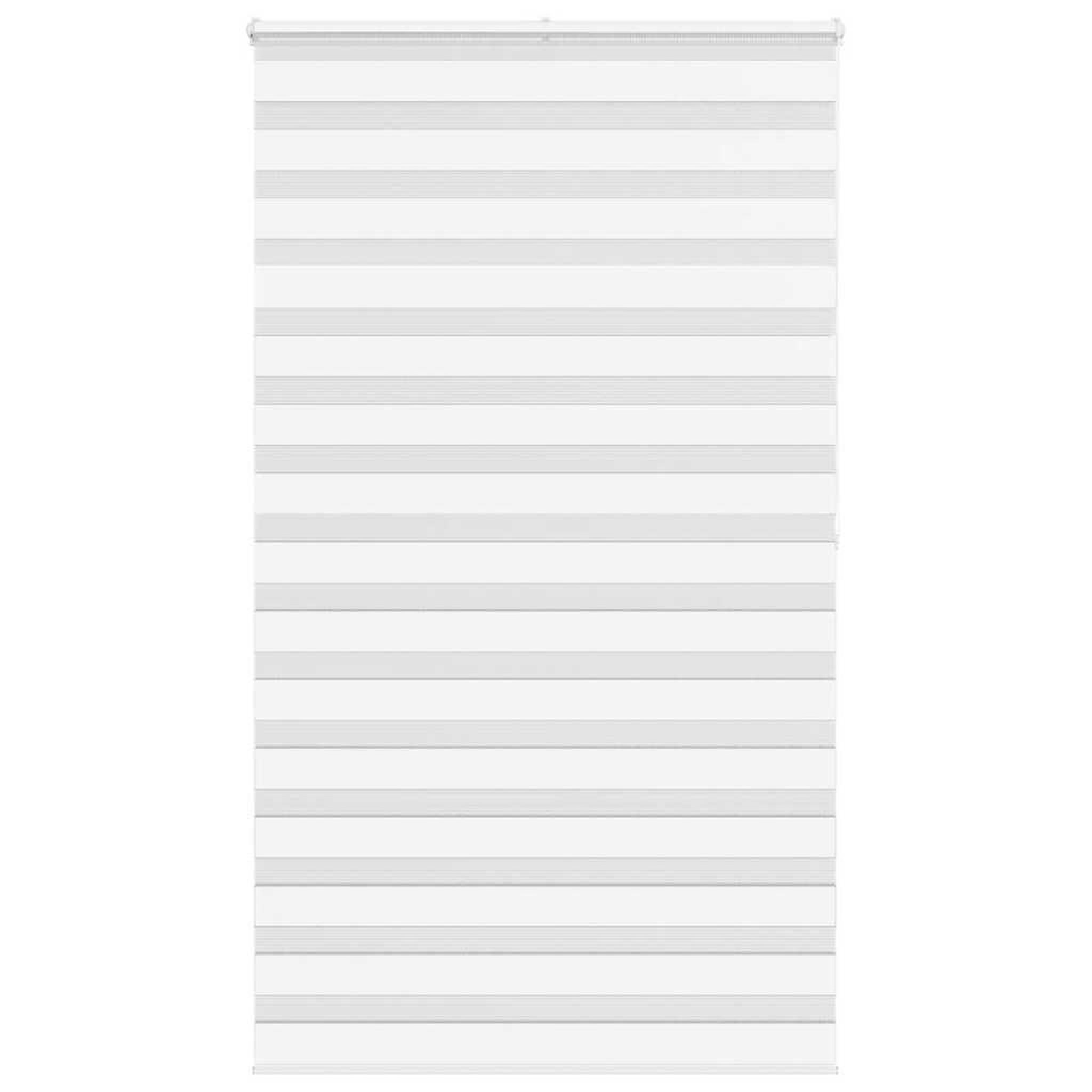 VIDAXL Store zebre blanc 120x200 cm largeur du tissu 115,9cm polyester