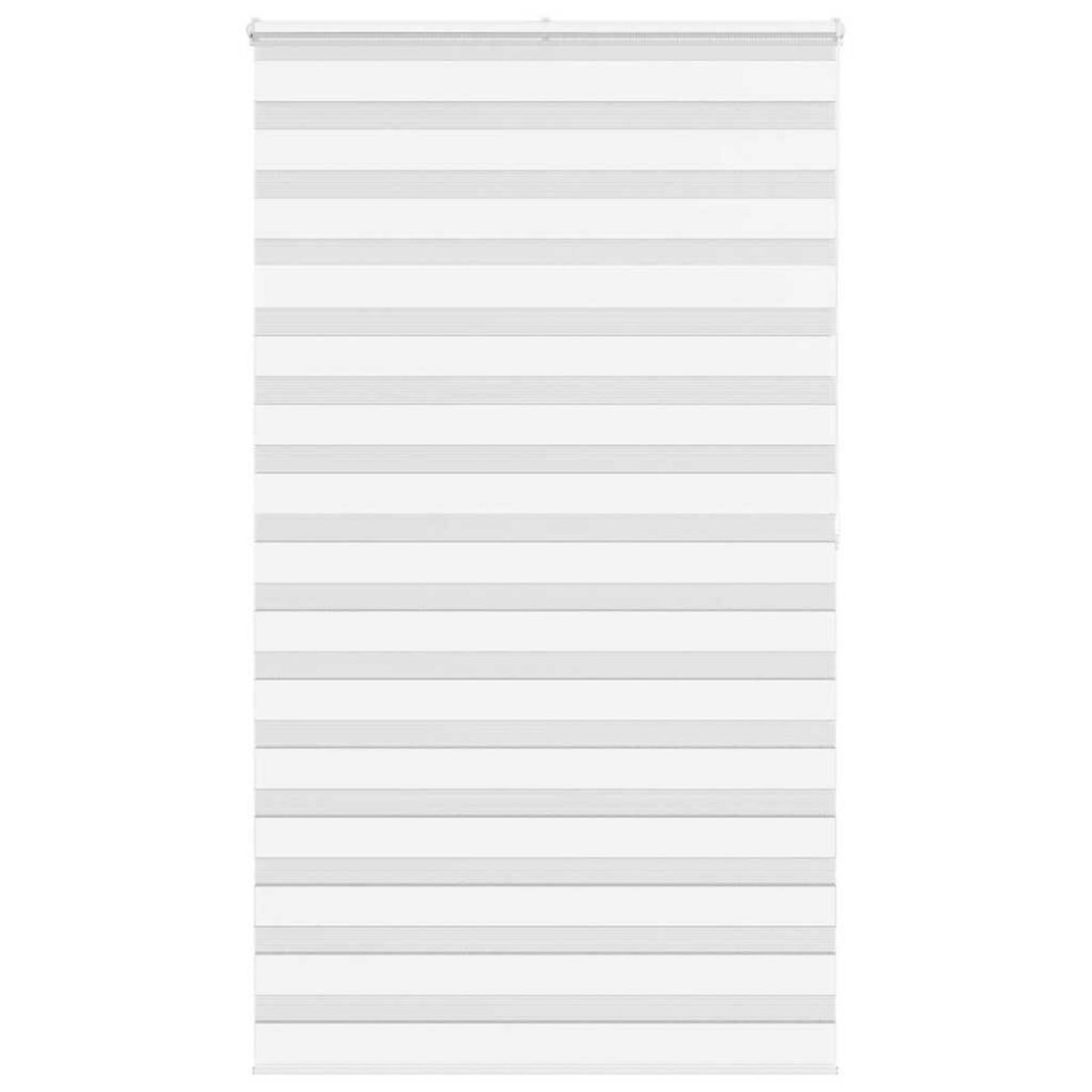 VIDAXL Store zebre blanc 120x200 cm largeur du tissu 115,9cm polyester