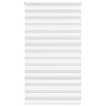 VIDAXL Store zebre blanc 120x200 cm largeur du tissu 115,9cm polyester