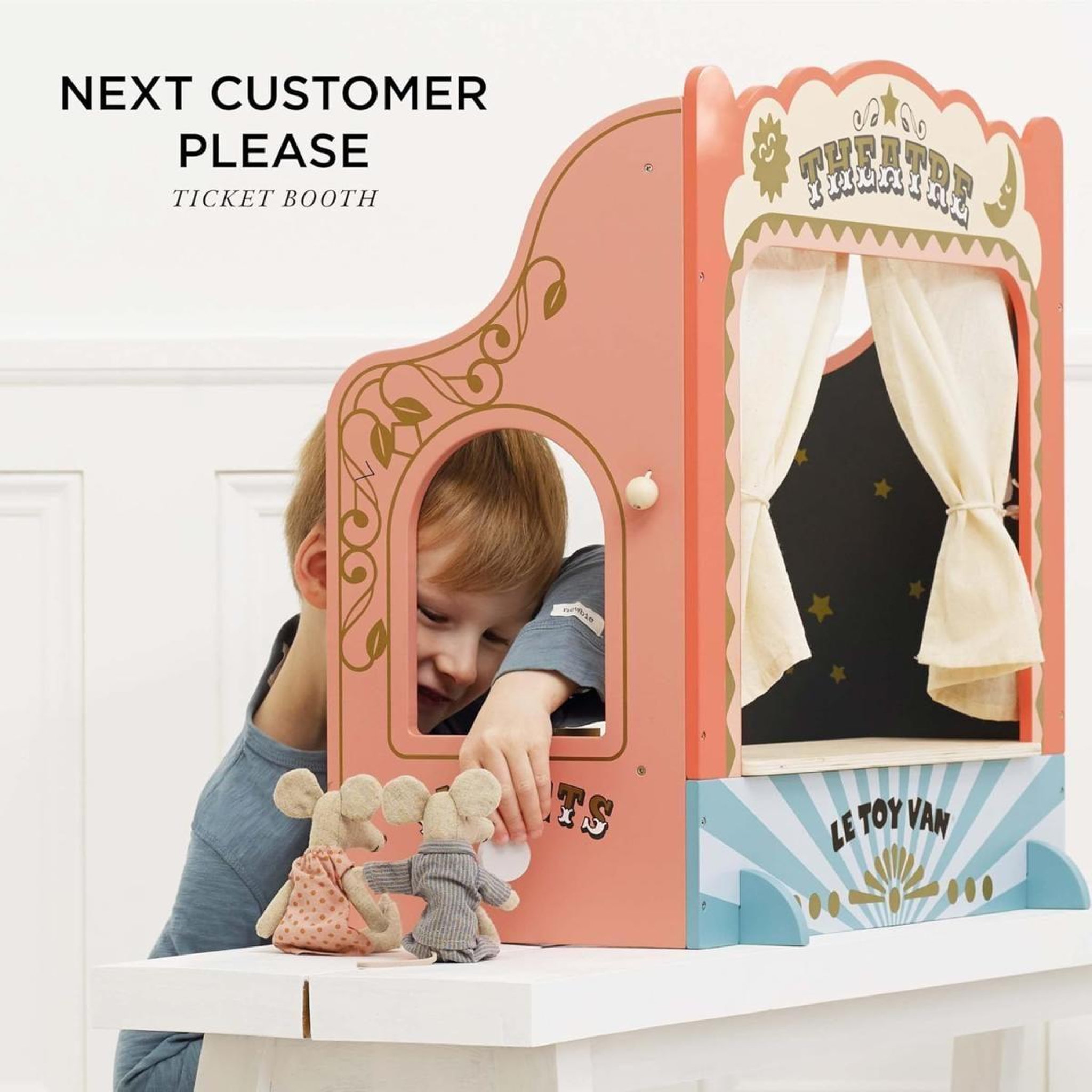 Voir la diapositive 3 : Le Toy Van Theatre Marionnettes pour enfants