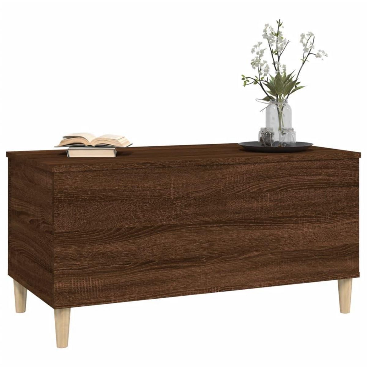 VIDAXL Table basse Chene marron 90x44,5x45 cm Bois d'ingenierie