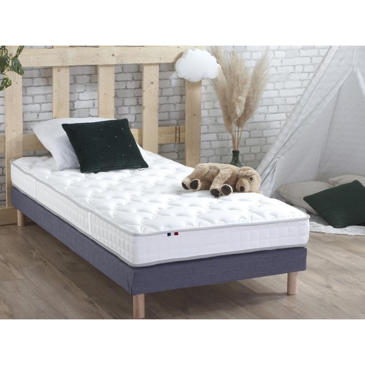 Matelas latex 90x190 cm SAXO  