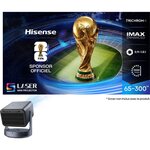Hisense Vidéoprojecteur home cinéma Laser TV Trichroma C2 Ultra 4K
