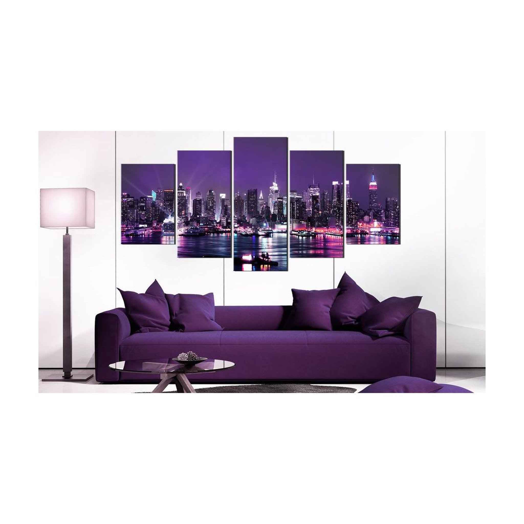 Voir la diapositive 2 : Paris Prix Tableau Imprimé  Purple Sky
