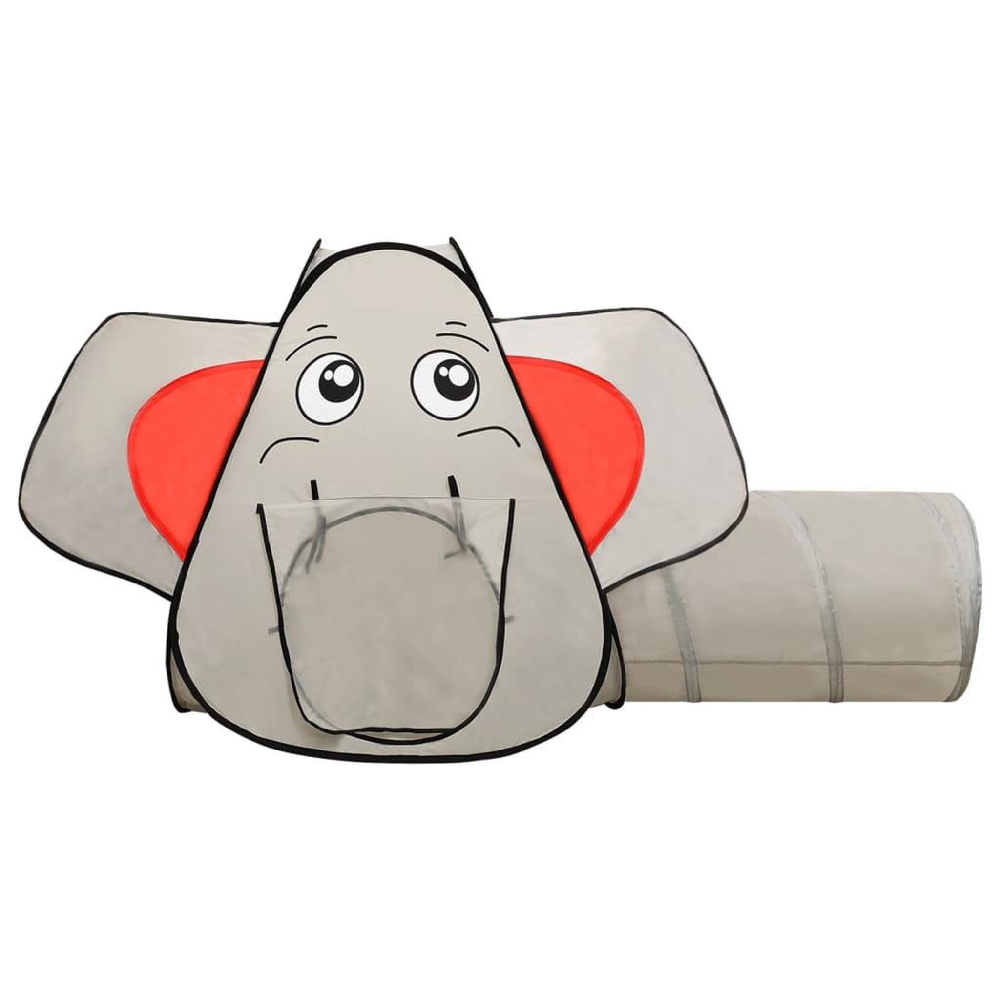 Voir la diapositive 4 : VIDAXL Tente de jeu pour enfants elephant gris 174x86x101 cm