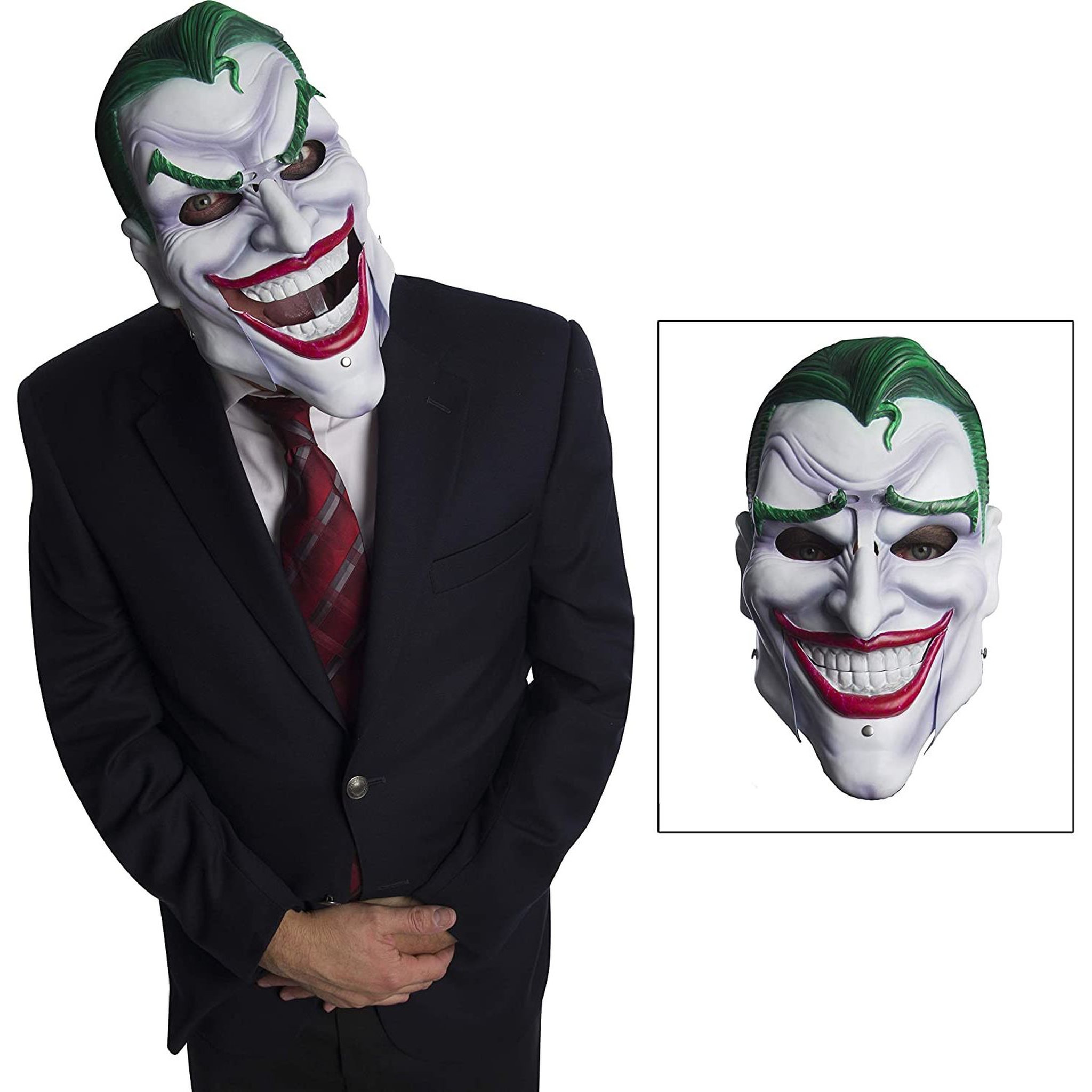 Voir la diapositive 2 : RUBIES Masque Joker articulé