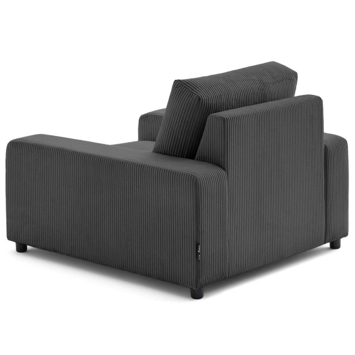 LISA DESIGN Pivoine - fauteuil en velours côtelé