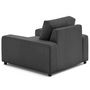 Voir la diapositive 3 : LISA DESIGN Pivoine - fauteuil en velours côtelé
