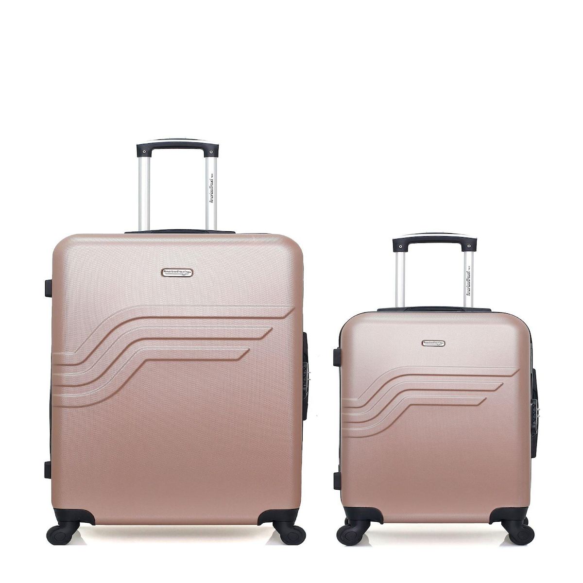 AMERICAN TRAVEL AMERICAN TRAVEL - LOT DE 2 - Valises grand format et cabine QUEENS