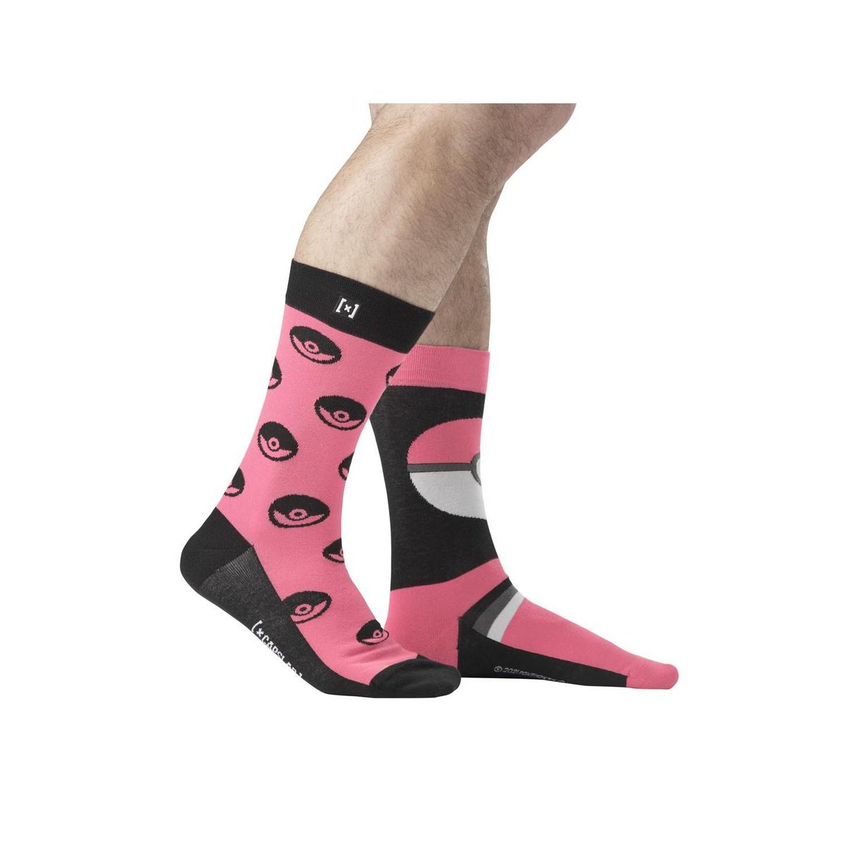 CAPSLAB Paire de chaussettes  de ville Pokémon Pikatchu