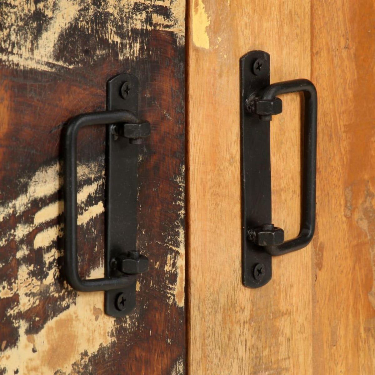 VIDAXL Bibliotheque 4 niveaux 80x30x180 cm Bois solide de recuperation