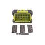 Voir la diapositive 2 : Ryobi Coffret antichocs RYOBI 31 accessoires de vissage mixtes RAK31MSD