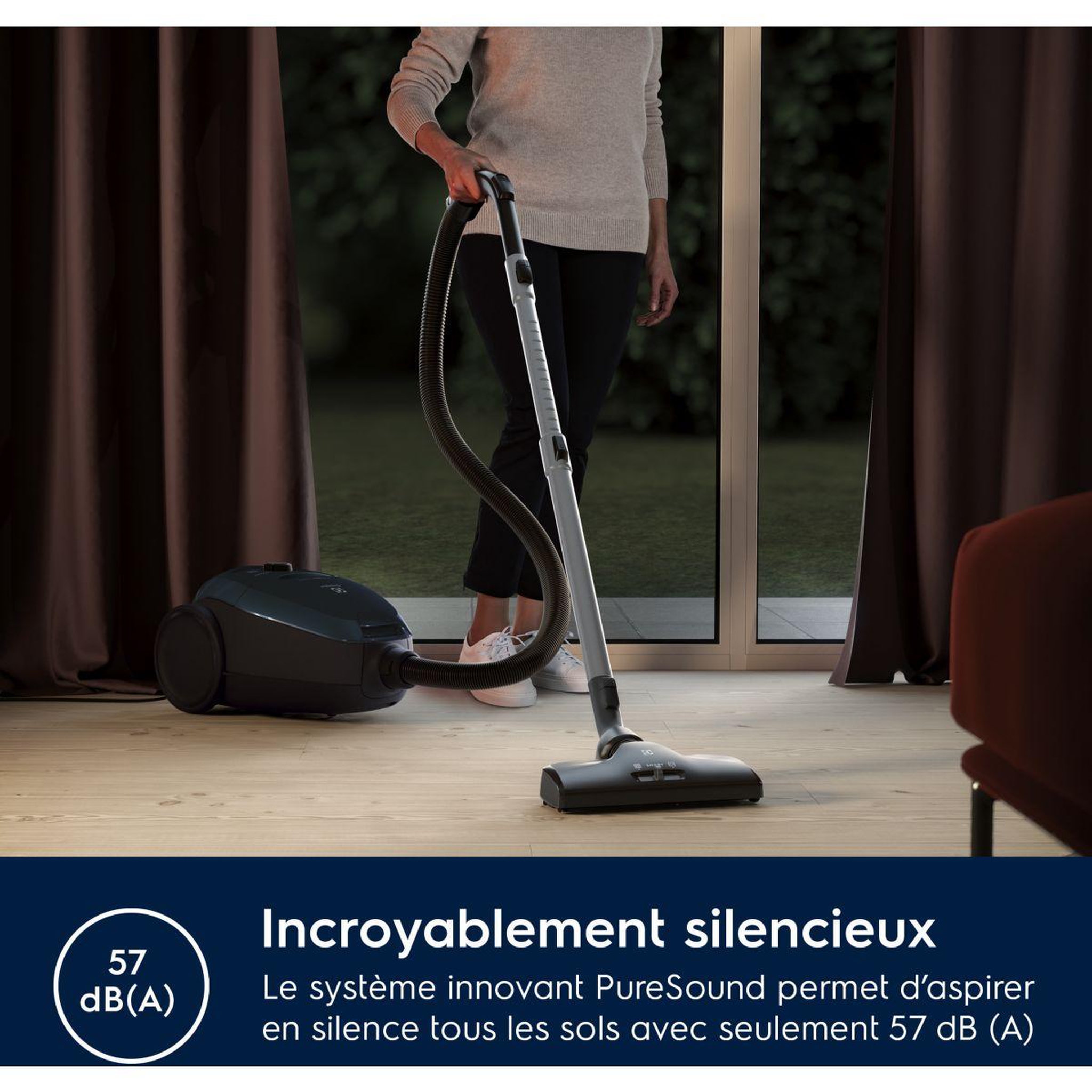 Voir la diapositive 4 : ELECTROLUX Aspirateur avec sac pure d8 pd82-4st