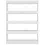 Voir la diapositive 3 : VIDAXL Bibliotheque/Separateur de piece Blanc 100x30x135 cm